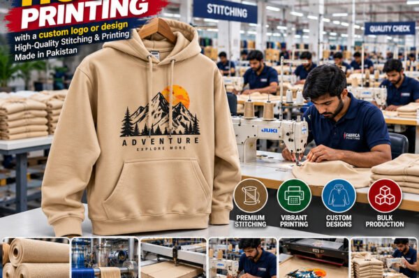 Hoodies Printing near me in Lahore, Pakistan